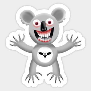 Blood Sucker Koala Sticker